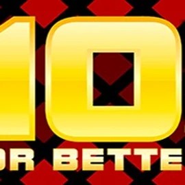 10s or Better slot logo by 1x2gaming at RivO Casino