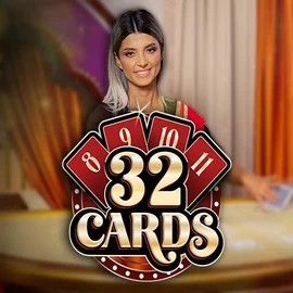 32 Cards by Ezugi, showcased at rivocasino.eu – game logo