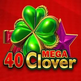Logo of 40 Mega Clover from Amusnet Interactive at RivO Casino