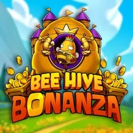 Logo of Bee Hive Bonanza from NetEnt at RivO Casino