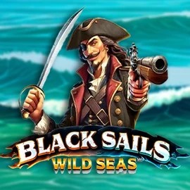 Black Sails Wild Seas slot logo by Infinity Dragon Studios at RivO CasinoBlack Sails Wild Seas