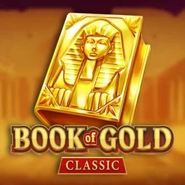 Book of Gold Classic slot logo by Playson at RivO CasinoBook of Gold Classic