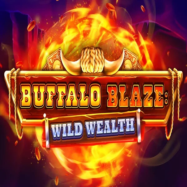 Logo of Buffalo Blaze Wild Wealth from OctoPlay at RivO Casino