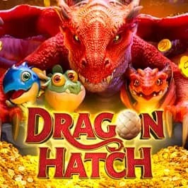 Dragon Hatch slot logo by PG Soft at RivO CasinoDragon Hatch