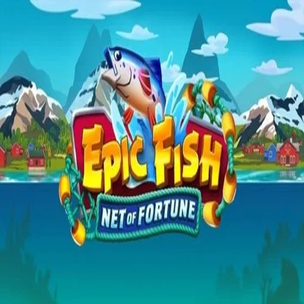 Logo of Epic Fish Net of Fortune from Quickspin at RivO Casino