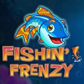 Fishin Frenzy slot logo by Blueprint Gaming at RivO CasinoFishin Frenzy