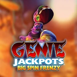 Genie Jackpots: Big Spin Frenzy logo – Jackpots by Blueprint Gaming at RivO Casino