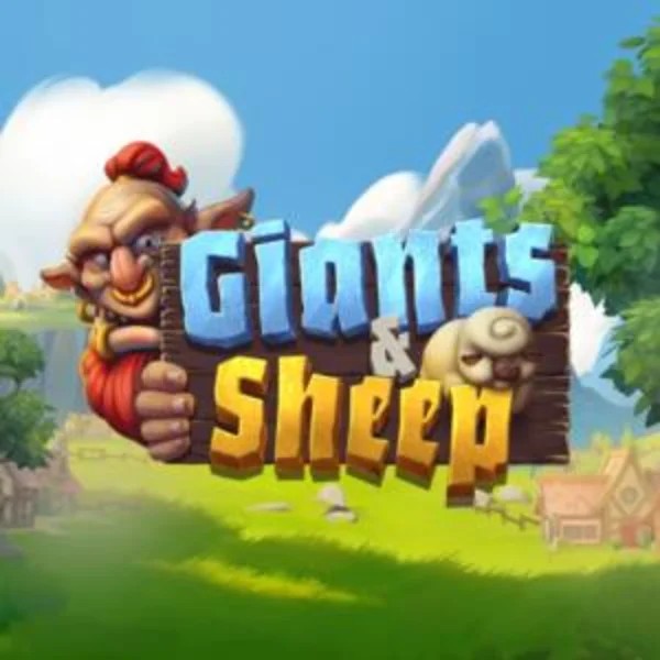 Logo of Giants and Sheep from Relax Gaming at RivO Casino