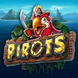 Logo of Pirots from ELK Studios at RivO Casino