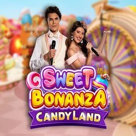 Sweet Bonanza Candy Land Live by Pragmatic Play, showcased at rivocasino.eu – game logo