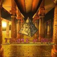 Logo of Temple of Iris Slot from Eyecon at RivO Casino